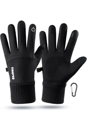 Merkloos Winter thermo touchscreen handschoenen - warm, winddicht en waterdicht - voor mannen en vrouwen - geschikt voor outdoor activiteiten
