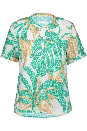 DIDI Dames Blouse Moana Offwhite Bahia print maat 44