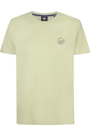 Petrol Industries T-shirt T Shirt Met Logo M 1050 Tsr119 6173 Desert Sage Mannen