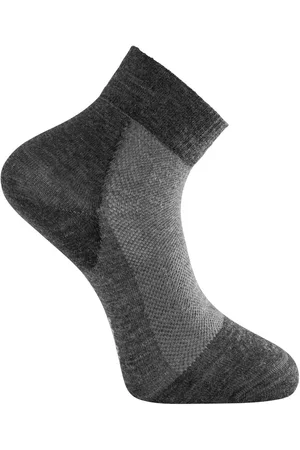 Woolpower Sokken Skilled Liner Short - Dark Grey/Grey