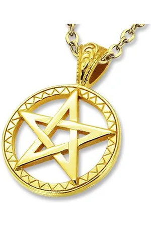 Amanto Ketting Angel G - 316L Staal - Davidster - ∅32mm - 60cm