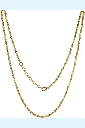 Silventi Lockits 980600415 Stalen Collier - Heli Twist - - 40 + 5 cm