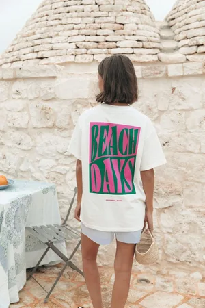 Colourful rebel Beach Days Loosefit Tee