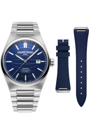 Frederique Constant Highlife Cosc FC-303N4NH6B Horloge - Staal - Zilverkleurig - Ø 41 mm