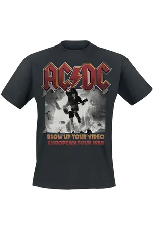 AC/DC European Tour 1988 T-shirt 4XL Katoen Heren - Band merch, Bands