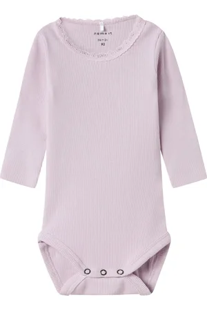 NAME IT Kab Lace Romper - Mt. 68 - Winsome Orchid