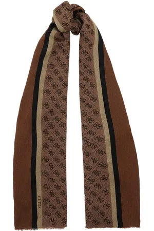 Guess Sjaal Warsaw Scarf 80X180 Bruine
