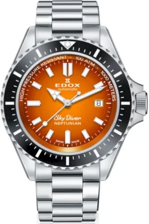Edox Polshorloge - Heren - Automatisch - Skydiver - 80120 3NM ODN