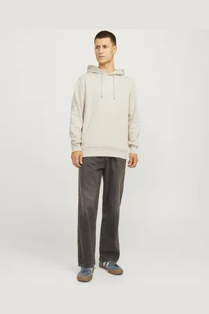JACK & JONES Arie sweat hood slim fit - heren hoodie katoenmengsel met capuchon