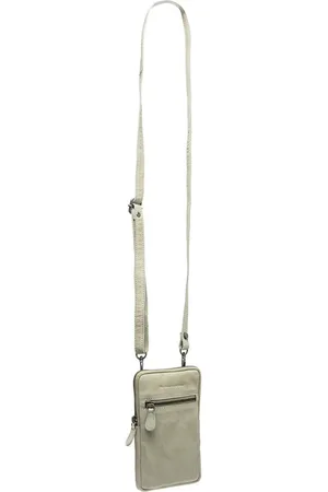 Chesterfield Leren Telefoontasje Gordeltas Salta Phonebag Kaki