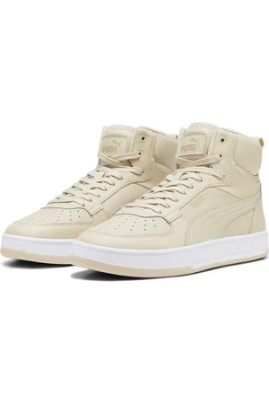 PUMA Caven 2.0 Mid WTR Unisex Sneakers - Granola- Gold- White