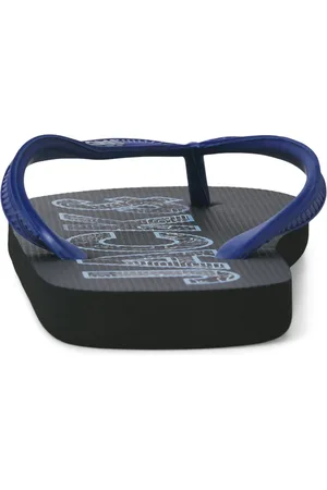 JACK & JONES JACK&JONES - JFWLOGO PALM PRINT FLIP FLOP JNR - Jongens - Loafers