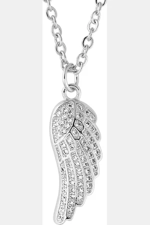 Amanto Ketting Dilem - 316L Staal - Vleugel - 24x9mm - 45cm