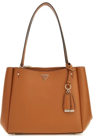 Guess Handtas Schoudertas Talent Multi Comp Tote Lichtbruin