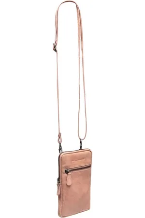 Chesterfield Leren Telefoontasje Gordeltas Salta Phonebag Zalmroze
