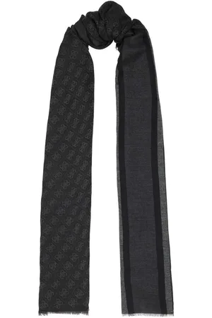 Guess Sjaal Warsaw Scarf 80X180 Donkergrijs