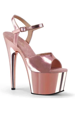 Pleaser EU 44 = US 13 | ADORE-709 | 7 Heel, 2 3/4 PF Ankle Strap Sandal