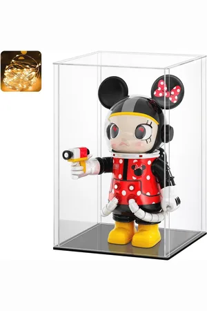 Merkloos Transparante Acryl Vitrine voor Verzamelobjecten – 15x15x20 cm