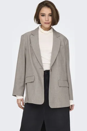 ONLY Blazer Onllinda Ls Boyfr Mel Blazer Tlr No 15328158 Fungi/melange Dames