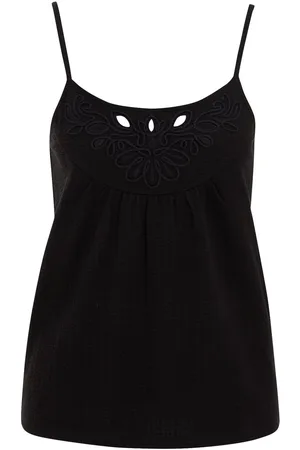 WE Fashion Dames singlet met structuur