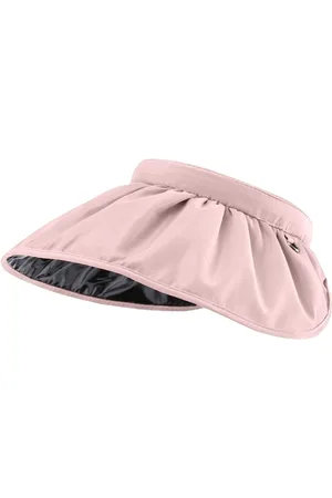Merkloos Zonnehoed Dames - Hoofdband & Vizier - Opvouwbaar Ontwerp - Voor Zomer & Zonbescherming - Verstelbaar Haarclipmodel - Outdoorgebruikers - - Groot - 1 stuk
