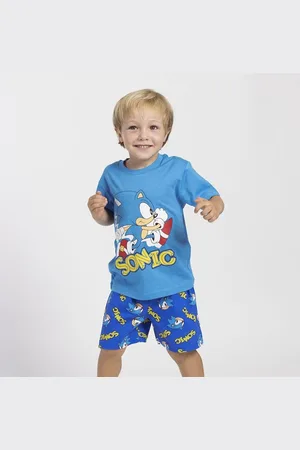Merkloos Pyjama Sonic "Classic" short kids series 6 Jaar