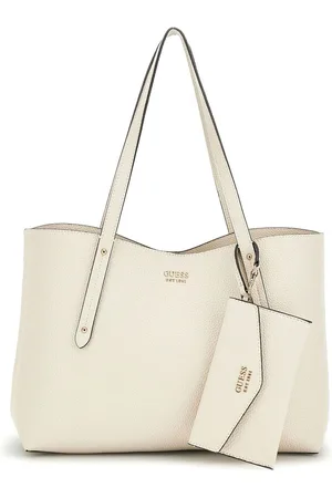 Guess Shopper Brenton Tote Crème
