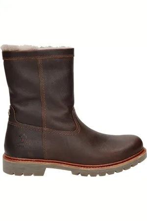 Panama Jack FEDRO IGLOO C10 - Heren laarzenPopulaire herenschoenen PantoffelHeren Vachtlaarzen - Kleur: Cognac