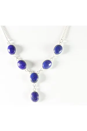 AsiAsia Fijne zilveren ketting met lapis lazuli