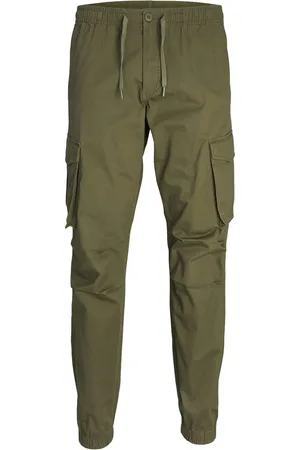 JACK & JONES Kane Noah Cuffed Cargo loose fit - heren cargo broek