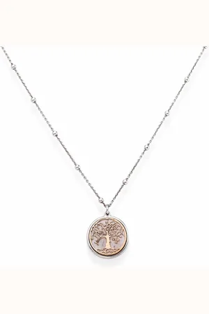 AMEN Dames Ketting 925 sterling zilveren 13 Zirconia One Size 88160053
