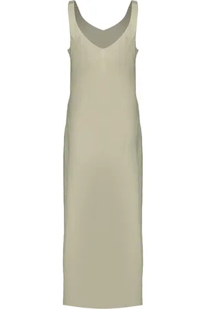 Geisha Jurk Jurk Met Elastische Schouderbanden 57344 20 Khaki Dames