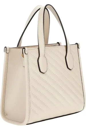 Guess Handtas Schoudertas Silvana 2 Compartment Mini Tote Beige