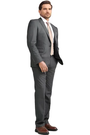 Allthemen Heren 2-Piece Suit - Zaken moderne casual jas pak - XS