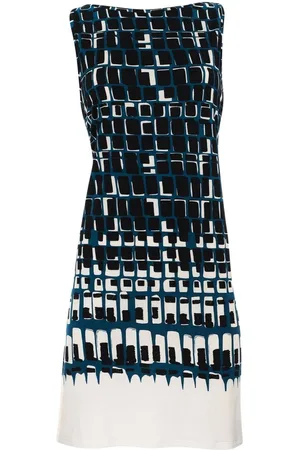 Sunflair Strandjurk Dames – Mouwloos Kleedje – Geometrisch Patroon – 100% Viscose – Licht & Luchtig –