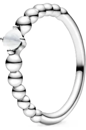 PANDORA Ring Dames WHITE STONE - RING - SIZE 52