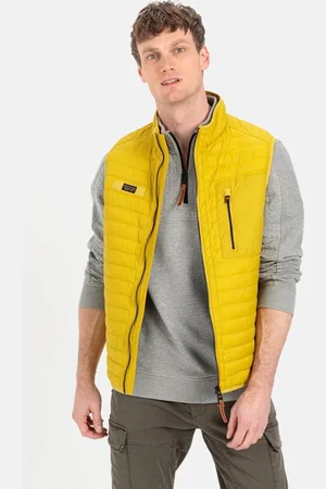 Camel Active Lichtgewicht gewatteerd bodywarmer gemaakt van gerecycled polyamide