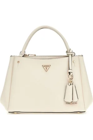 Guess Handtas Schoudertas Nastra Multi Comp Satchel Crème