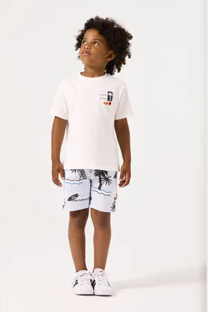 Garcia Jongens All over print Shorts Blauw