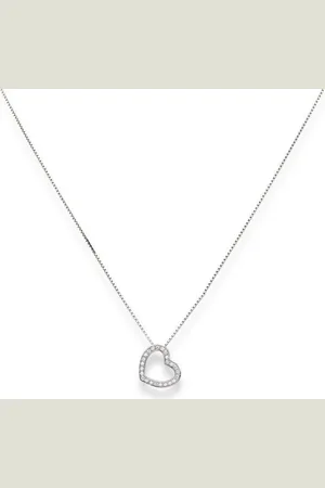 AMEN Dames Ketting 925 sterling zilveren 25 Zirconia One Size 88423721