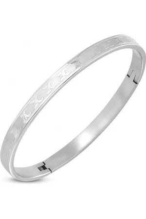 Amanto Armband Delphin - 316L Staal PVD- Bangle - 6mm - 65x53mm