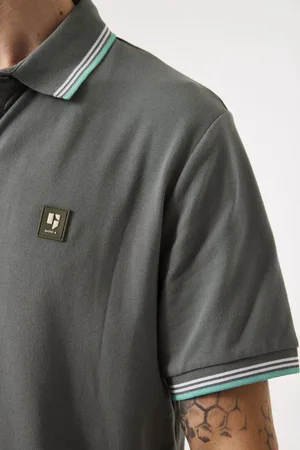 Garcia Heren Polo Groen Korte mouw