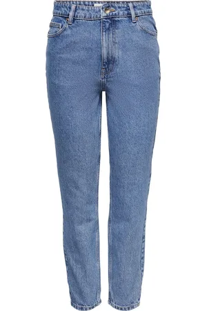ONLY ONLJAGGER LIFE HIGH MOM ANKLE DNM Dames Jeans