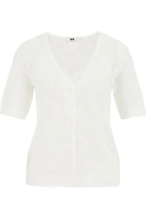 WE Fashion Dames fijngebreid vest