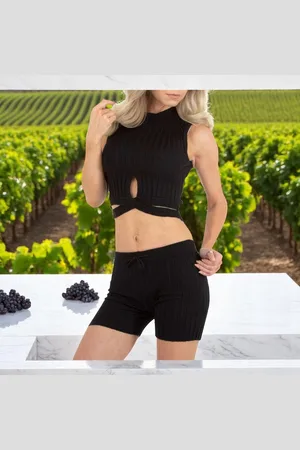 Merkloos 2 delige zomer set M/L