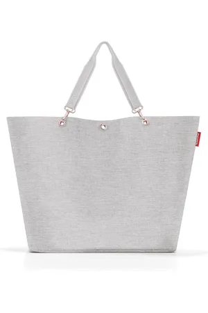 Merkloos Ruime boodschappentas en elegante handtas - Waterafstotend materiaal, Multi-functionele Shopper XXL