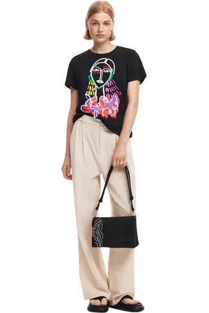 Desigual Schoudertas Goodall Dortmund Flap Zwart