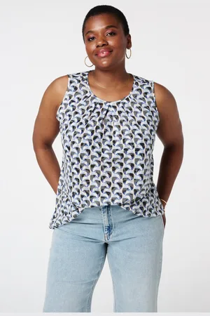 MS Mode Top Luchtige top met plooitjes