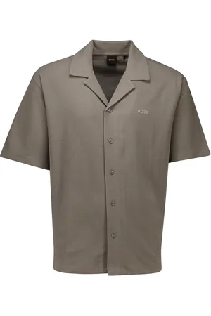 HUGO BOSS Casual overhemd korte mouw