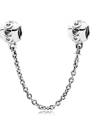 PANDORA Moments Veiligheidsketting Hart - 5 cm.